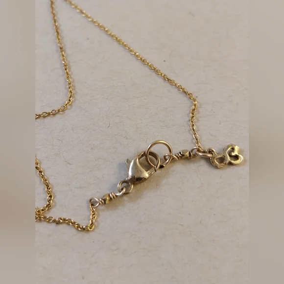 Birks Gold Filled Floral Heart Necklace - Picture 11 of 14